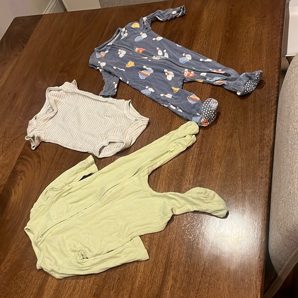 3 Month 3 Piece Bundle Pajama and Shirt